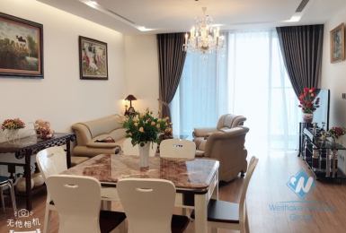Furnished two bedrooms apartment for rent in Vinhome Metropolis, Ba Dinh district, Ha Noi